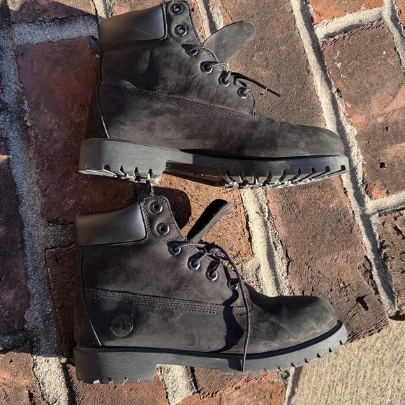 Timberland black waterproof boots size 6 1/2 - Picture 6 of 11